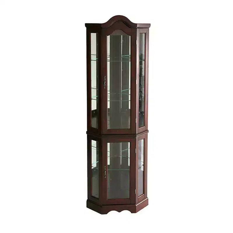 Vetrina Canterdale Corner Curio - Marrone - SEI