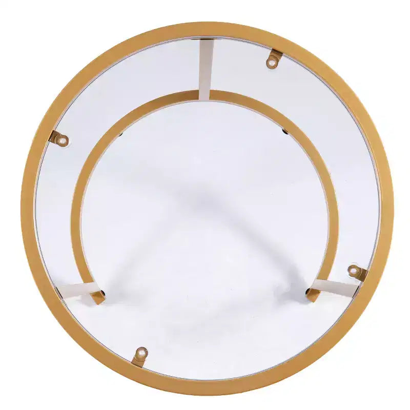 Tavolino ad incastro Evelyn Glam - Set da 2 pz - Oro - SEI