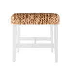 Panca da tavolino Standerson White Woven - Bianco - SEI