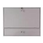 Benwick Wall Mount Laptop Desk - Grey - SEI