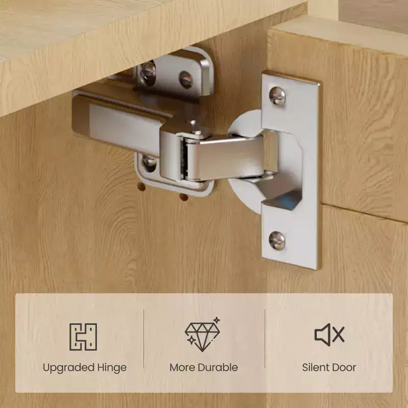Libreria a 5 ripiani in legno Boho con ante in rattan, Scaffale alto aperto con contenitore per soggiorno, camera da letto, ufficio e cucina