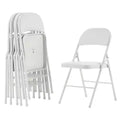 Karl Home | Padded Stackable Folding Chair Set of 6 (Set of 6)