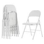 Karl Home | Padded Stackable Folding Chair Set of 6 (Set of 6)