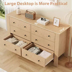 Cassettiera Alta Moderna, Comò Contenitore con Cassetti per Camera da Letto, Organizzatore in Legno con Cassetti per Ingresso Corridoio