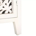 Mobile TV Raelie a 2 ripiani e 2 ante - MED5301 - Bianco Lavato - Safavieh