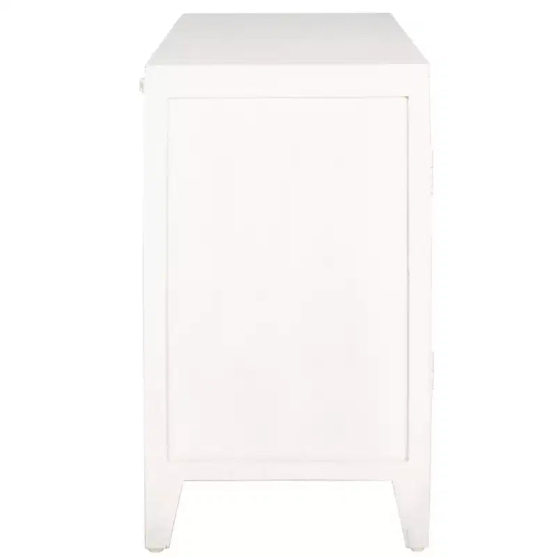 Mobile TV Raelie a 2 ripiani e 2 ante - MED5301 - Bianco Lavato - Safavieh