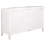 Mobile TV Raelie a 2 ripiani e 2 ante - MED5301 - Bianco Lavato - Safavieh