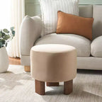 Pouf Mista Ottomano Con Gambe In Legno - OTT1310 - Safavieh