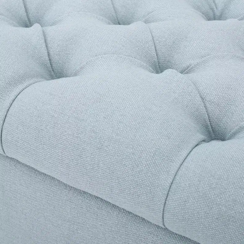 Panca Contenitore Moderna TUYOHW con Panca Imbottita per i Piedi del Letto, Sgabello da Comodino per Camera da Letto con Bottoni Trapuntati, Panca da Ingresso per Soggiorno, Ingresso