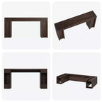 Consolle Extra-Lunga da 70" con Tavolo da Divano in Legno per Dietro il Divano, Ingresso, Foyer e Corridoio
