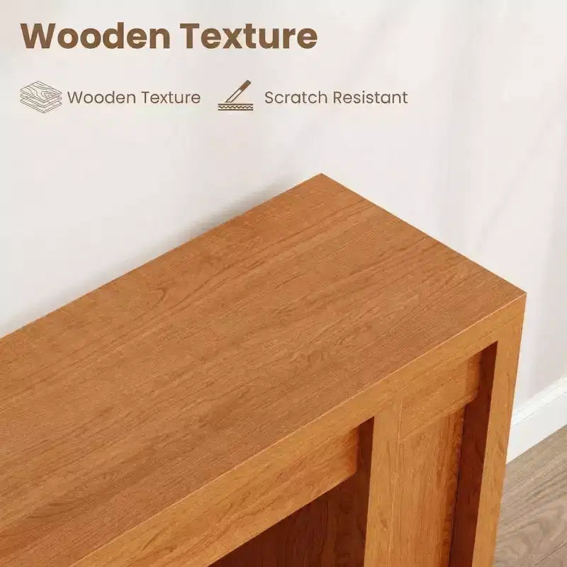 Consolle Extra-Lunga da 70" con Tavolo da Divano in Legno per Dietro il Divano, Ingresso, Foyer e Corridoio
