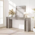 Consolle Extra-Lunga da 70" con Tavolo da Divano in Legno per Dietro il Divano, Ingresso, Foyer e Corridoio