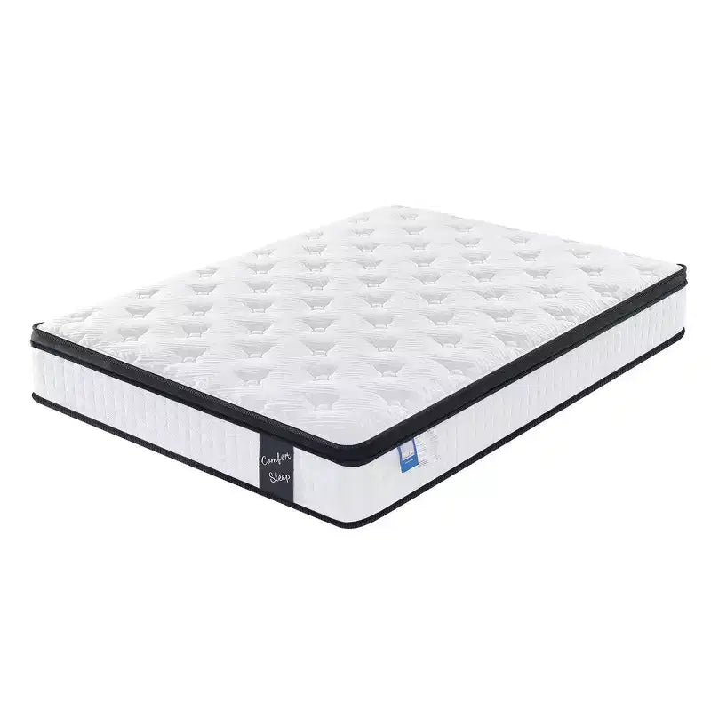 Materasso ibrido Twin XL da 12 pollici, Memory Foam e molle insacchettate individuali, fodera traspirante e fresca, certificazione CertiPUR-US