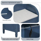 TUYOHW Panca Contenitore Pouf Contenitore con Vano Portaoggetti Panchina Imbottita con Cuscino Rimovibile Panca Porta Scarpe per Soggiorno, Camera da Letro, Ingresso