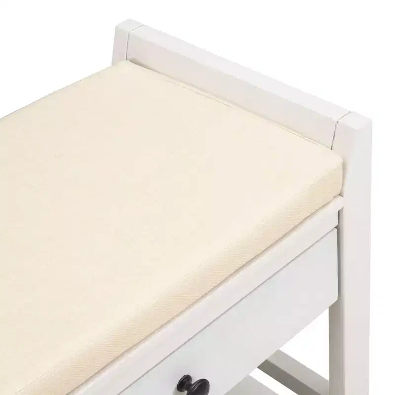 Panca contenitore moderna TUYOHW 39 con panca da ingresso imbottita con cassetti e ripiano inferiore Panca porta scarpe Sgabello versatile per soggiorno