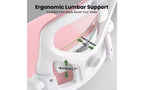 Sedia da ufficio ergonomica in rete TUYOHW, sedia da scrivania per ufficio domestico con supporto lombare e poggiatesta regolabili, sedia da computer con schienale alto e braccioli ribaltabili