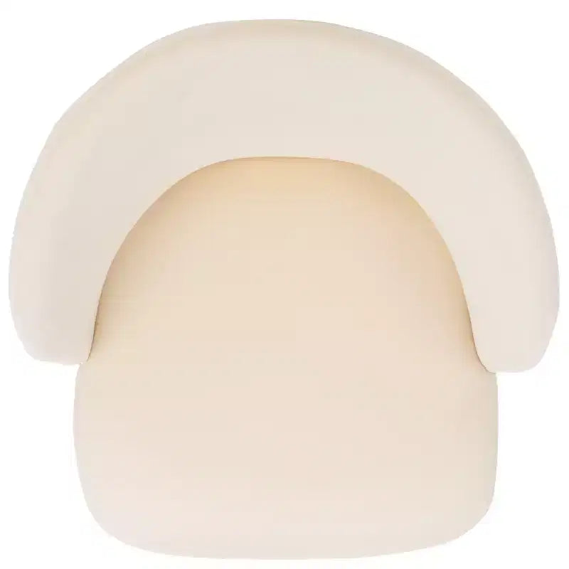 Sedia da pranzo imbottita Aminah - DCH7501 - Avorio/Noce - Safavieh