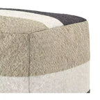 Pouf Alice Boho largo 45,7 cm in tessuto acrilico, già montato