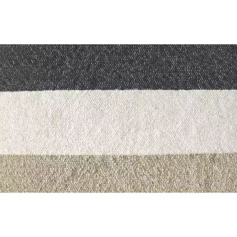 Pouf Alice Boho largo 45,7 cm in tessuto acrilico, già montato
