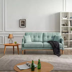 TUYOHW 70.1 Inch Waterproof 3-Seat Sofa with USB Outlet for Living Room,Small Space,Office,Apartment