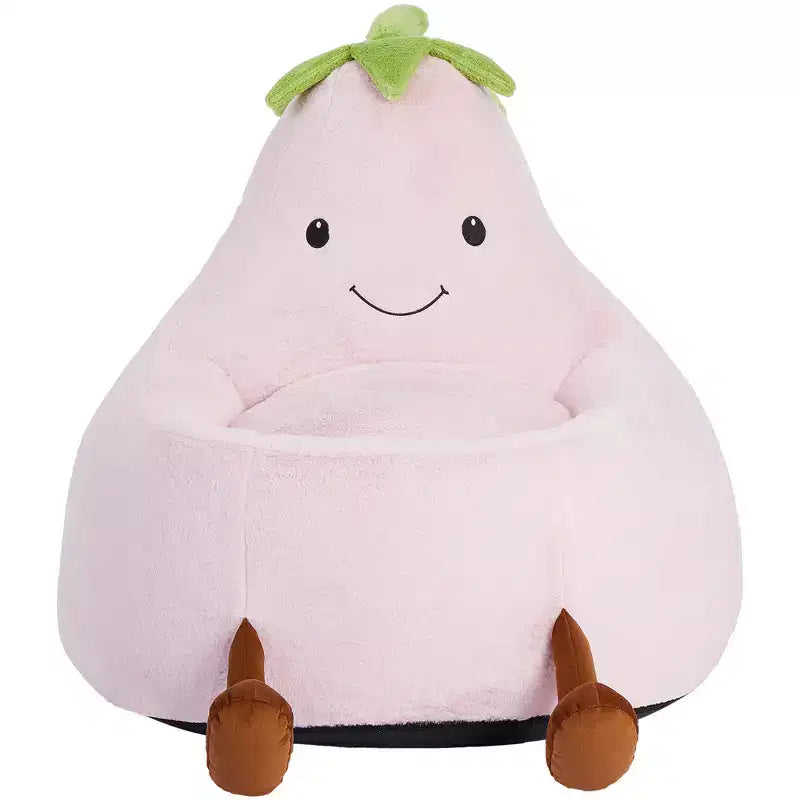 Divano a Sacco Zeus & Ruta per Bambini con Imbottitura in Schiuma ad Alta Densità, Forma Ergonomica per Leggere e Giocare