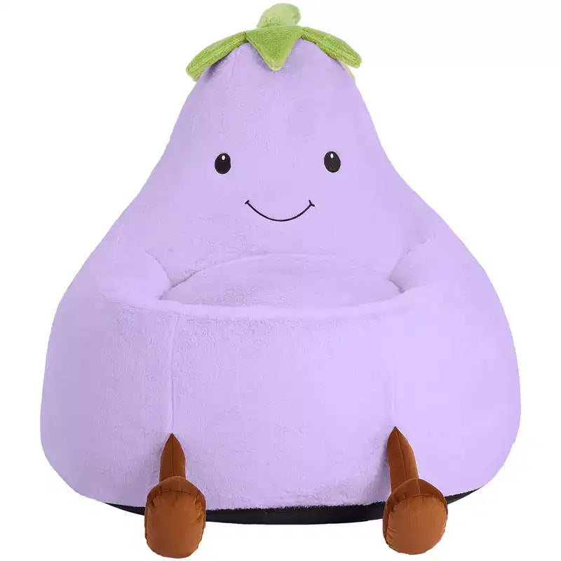 Divano a Sacco Zeus & Ruta per Bambini con Imbottitura in Schiuma ad Alta Densità, Forma Ergonomica per Leggere e Giocare