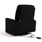 Storkcraft Santos Deluxe Poltrona reclinabile girevole motorizzata con doppia ricarica USB