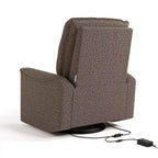 Storkcraft Santos Deluxe Poltrona reclinabile girevole motorizzata con doppia ricarica USB