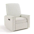 Storkcraft Santos Deluxe Power Recliner Swivel Glider with Dual USB Charging