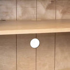 Mobile buffet contenitore a 4 ante Luxystar con ripiani regolabili per cucina, sala da pranzo e soggiorno