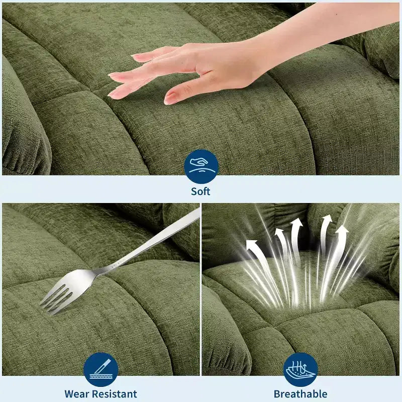Poltrona Moderna da Salotto con Design Ergonomico Rivestito, Comoda Poltrona per Soggiorno, Camera da Letto o Ufficio