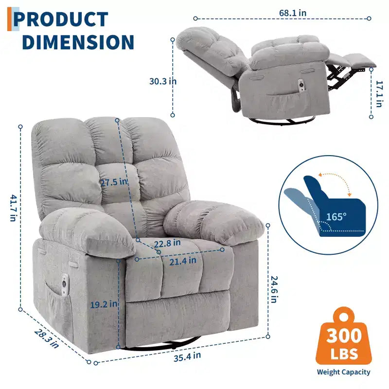 Poltrona Moderna da Salotto con Design Ergonomico Rivestito, Comoda Poltrona per Soggiorno, Camera da Letto o Ufficio
