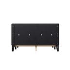 Struttura Letto con Testiera Full/Queen/King Size, Stile Moderno di Metà Secolo - ModernLuxe