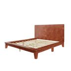 Struttura Letto con Testiera Full/Queen/King Size, Stile Moderno di Metà Secolo - ModernLuxe