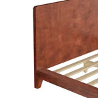 Struttura Letto con Testiera Full/Queen/King Size, Stile Moderno di Metà Secolo - ModernLuxe