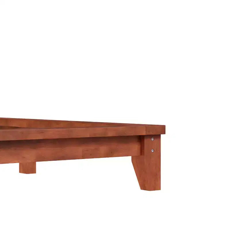 Struttura Letto con Testiera Full/Queen/King Size, Stile Moderno di Metà Secolo - ModernLuxe