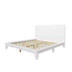 Struttura Letto con Testiera Full/Queen/King Size, Stile Moderno di Metà Secolo - ModernLuxe