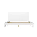 Struttura Letto con Testiera Full/Queen/King Size, Stile Moderno di Metà Secolo - ModernLuxe