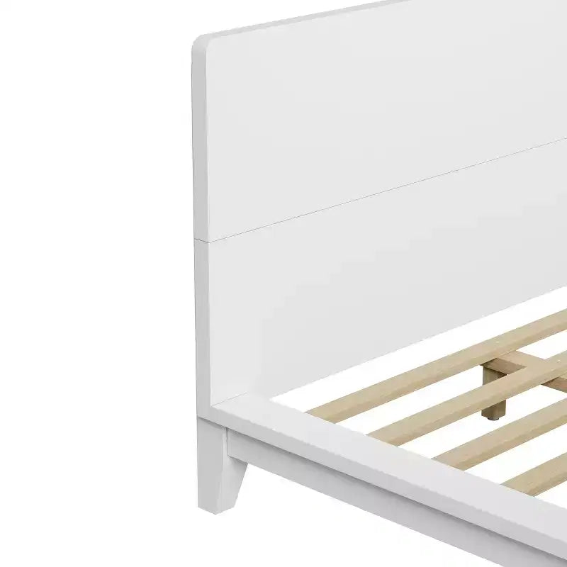 Struttura Letto con Testiera Full/Queen/King Size, Stile Moderno di Metà Secolo - ModernLuxe