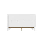 Struttura Letto con Testiera Full/Queen/King Size, Stile Moderno di Metà Secolo - ModernLuxe