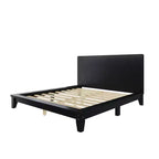 Struttura Letto con Testiera Full/Queen/King Size, Stile Moderno di Metà Secolo - ModernLuxe