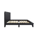 Struttura Letto con Testiera Full/Queen/King Size, Stile Moderno di Metà Secolo - ModernLuxe