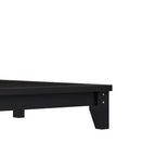Struttura Letto con Testiera Full/Queen/King Size, Stile Moderno di Metà Secolo - ModernLuxe