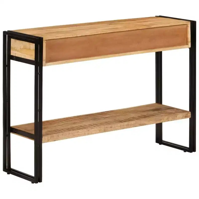 vidaXL Consolle Multicolore Legno massello di recupero, ferro Media