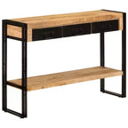 vidaXL Consolle Multicolore Legno massello di recupero, ferro Media