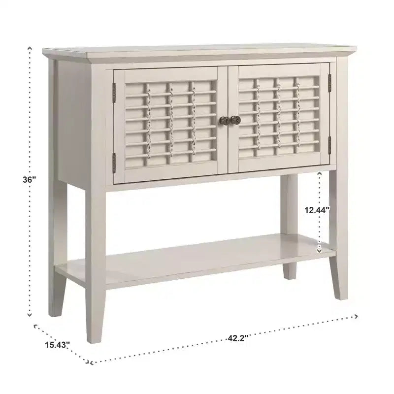 Credenza 2 ante Fabriano - Bianca - iNSPIRE Q