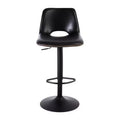 Modern Adjustable Swivel Bar Stools Set of 2, Ergonomic Sturdy Metal Base, Comfortable Counter Height Chairs, for Kitchen Island, Dining, Living Room