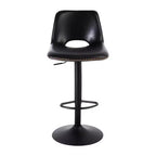 Modern Adjustable Swivel Bar Stools Set of 2, Ergonomic Sturdy Metal Base, Comfortable Counter Height Chairs, for Kitchen Island, Dining, Living Room