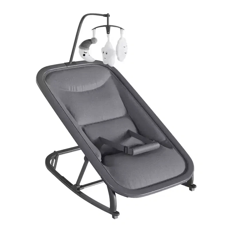 COZONY Sdraietta e Dondolo per Neonati Pieghevole 2-in-1, Seduta Regolabile in 3 Posizioni, Leggero e Portatile