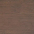 Libreria Devlin moderna industriale rettangolare in legno massello e metallo, 168 x 76 cm, color marrone sella medio